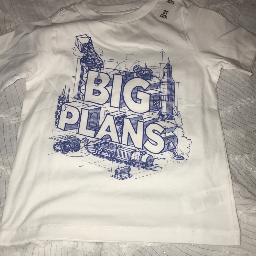 Little boy graphic T-shirts